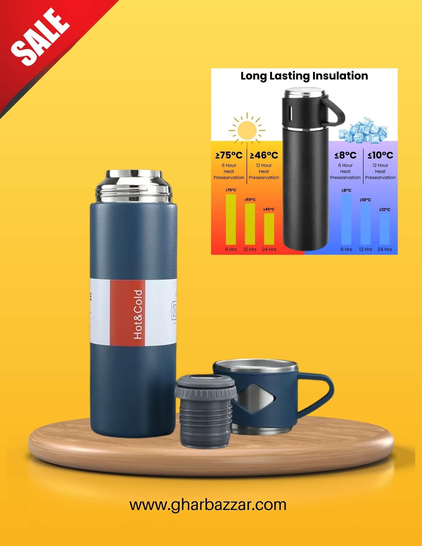 Stainless Steel Vacuum Flask ( 500ml )