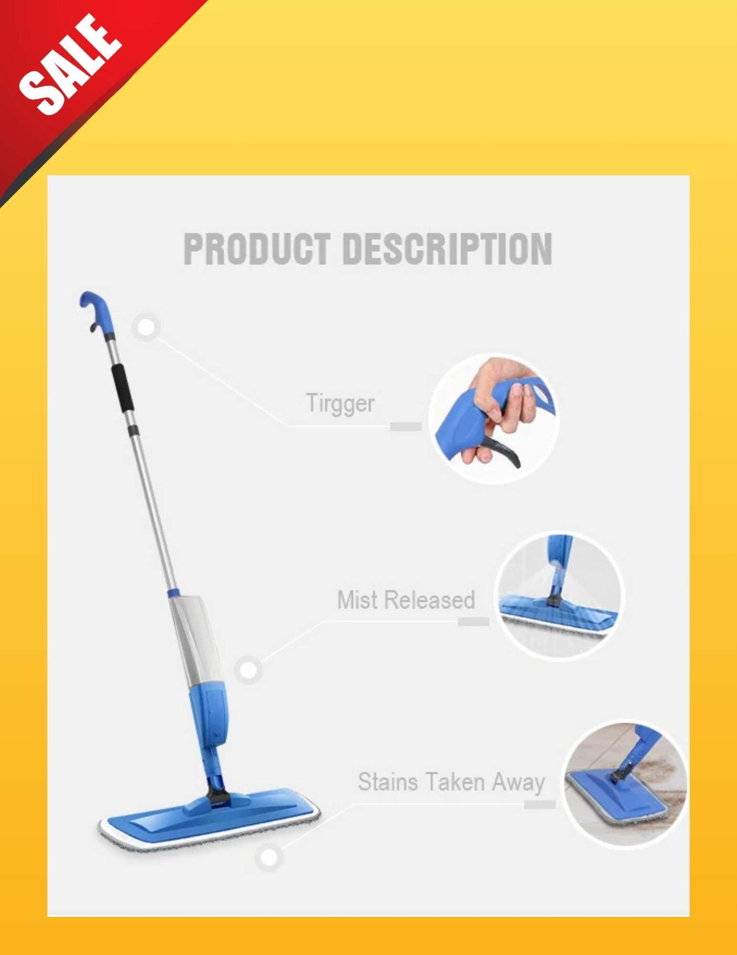HEALTHY SPRAY MOP