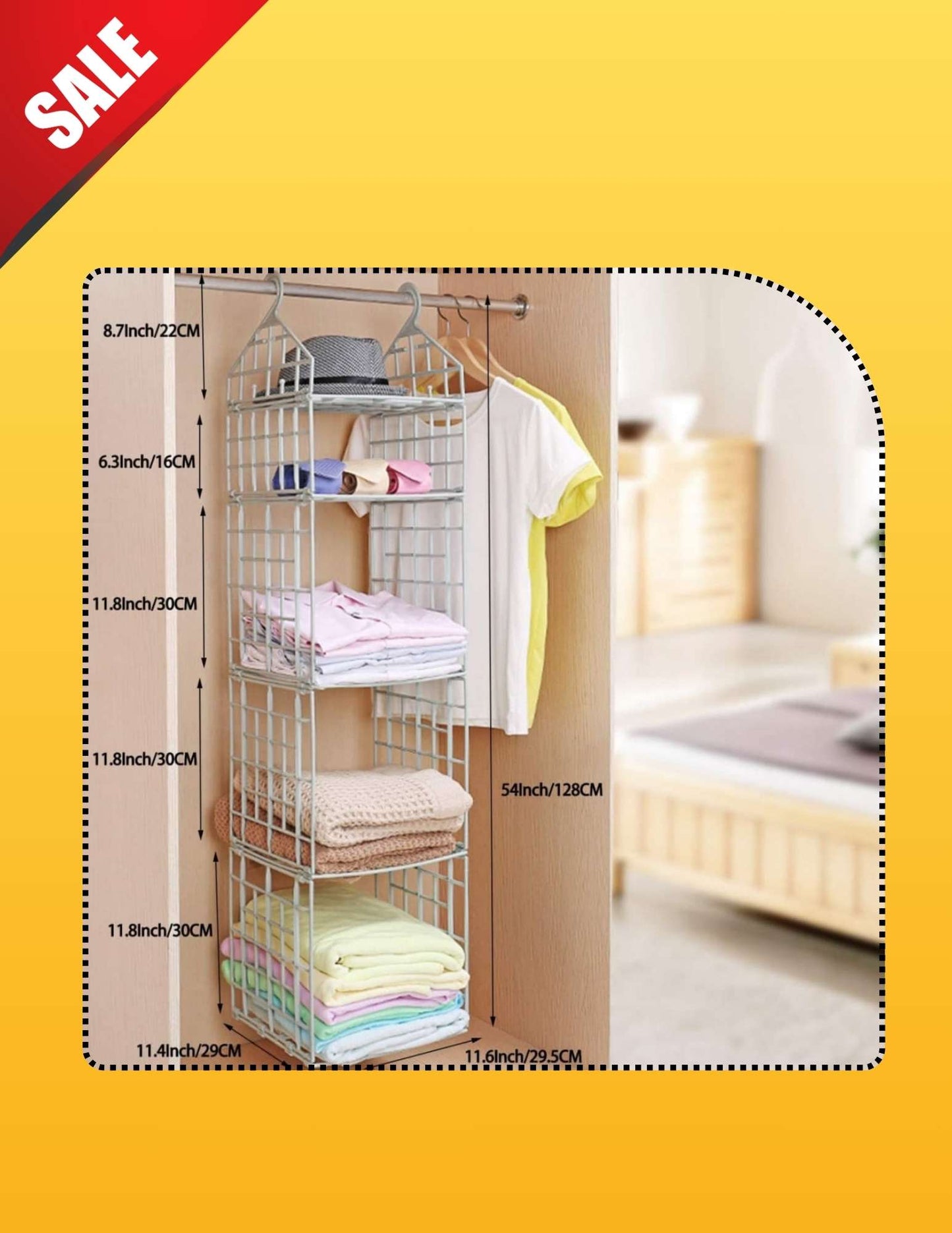 FoldRack 5-Layer Hanger