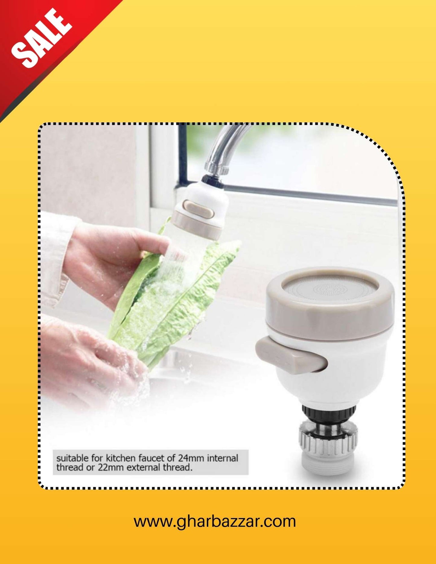 360 SPRINKLER WATER FAUCET