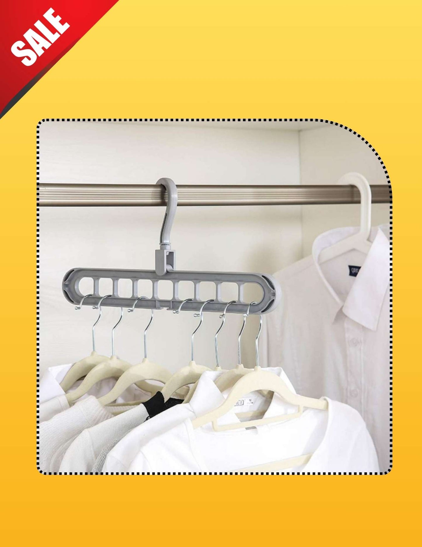 FOLDABLE HANGER ( pack of 2 pcs )
